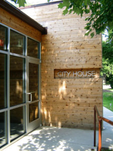 city house sign